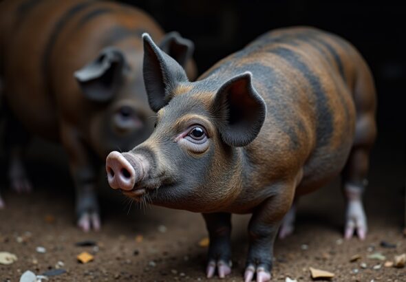 Le cochon noir : trésor rustique et fierté des traditions rurales