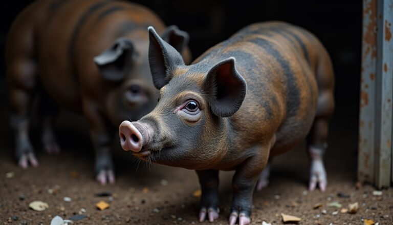 Le cochon noir : trésor rustique et fierté des traditions rurales