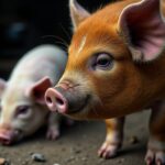 Le cochon vietnamien : un compagnon surprenant alliant robustesse et tendresse