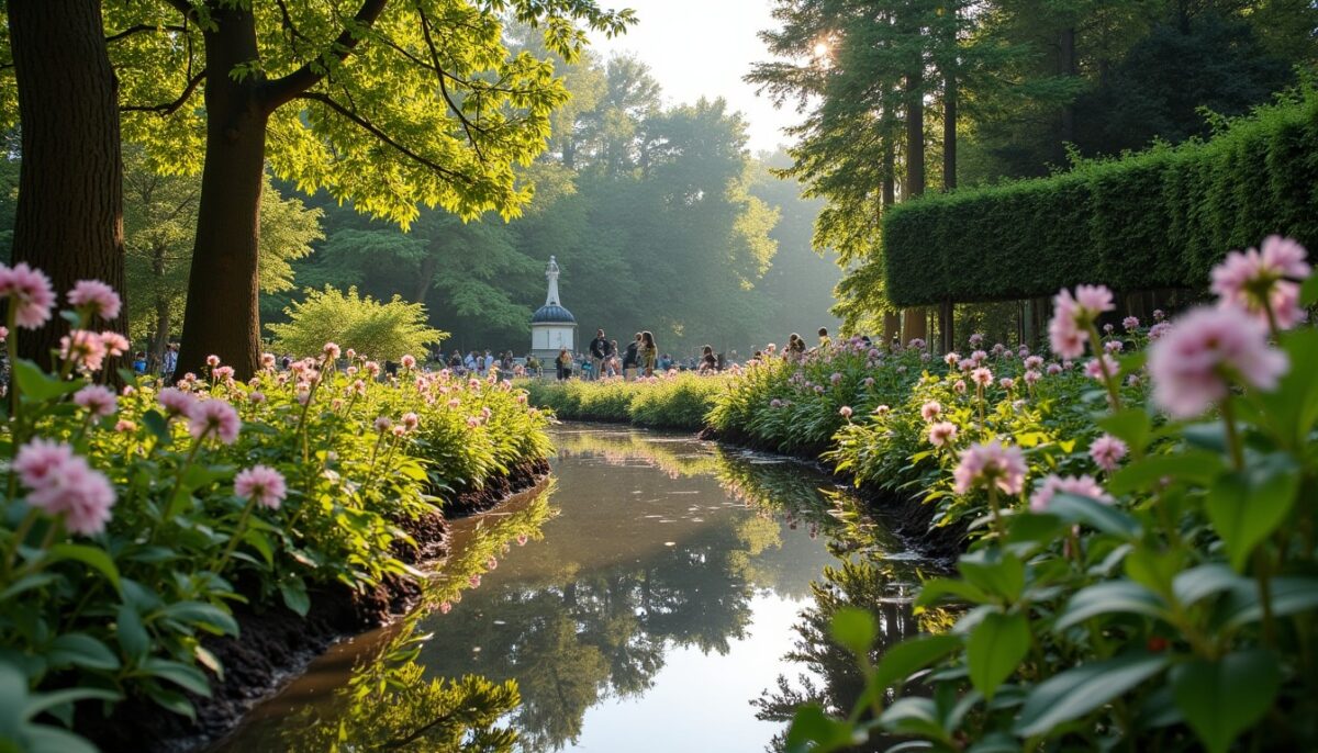 Une balade enchantée : explorer les mystères poétiques des jardins de Carelle